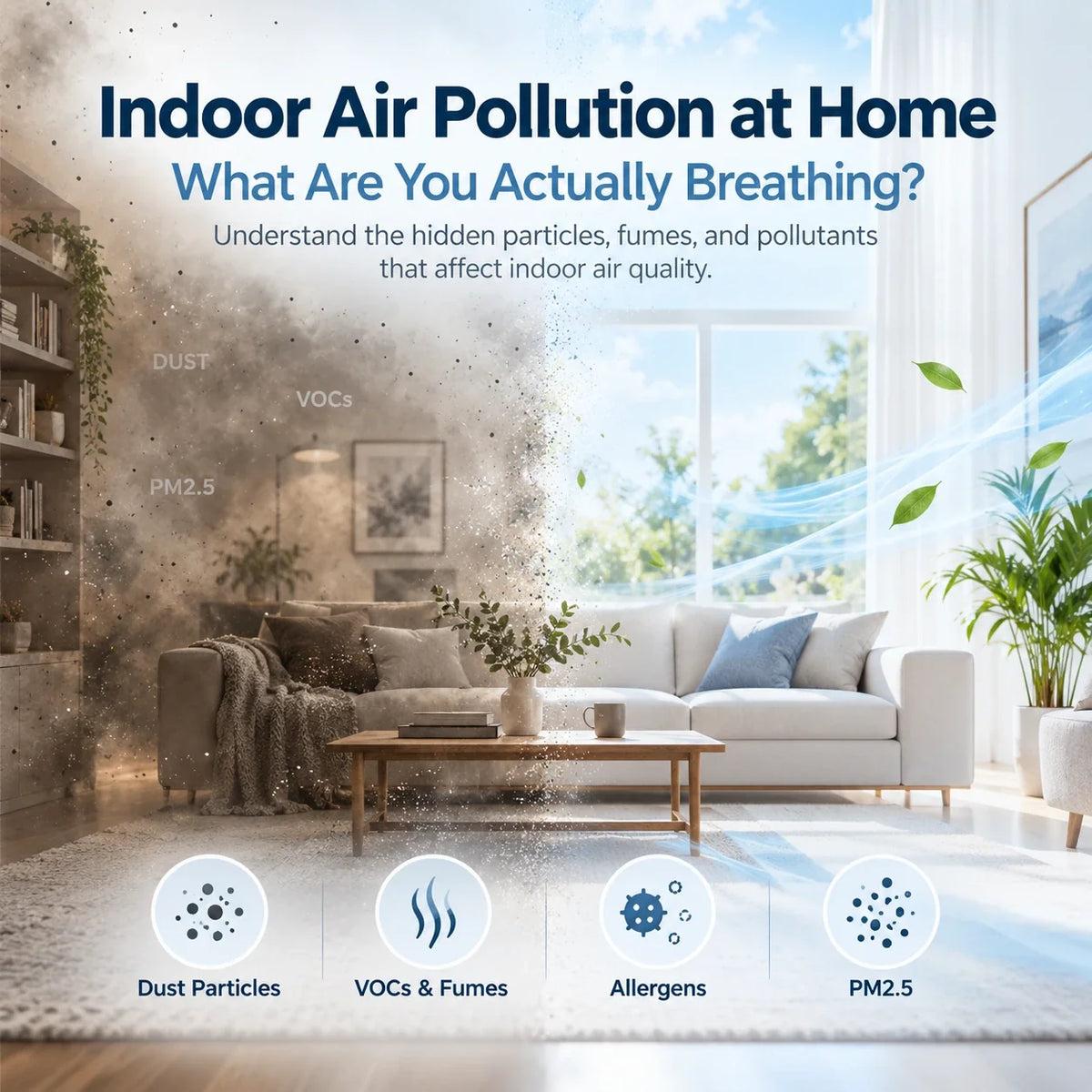 Indoor Air Pollution at Home: What Are You Actually Breathing?